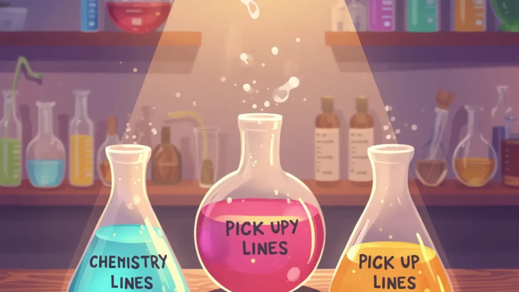 chemistry pick up lines