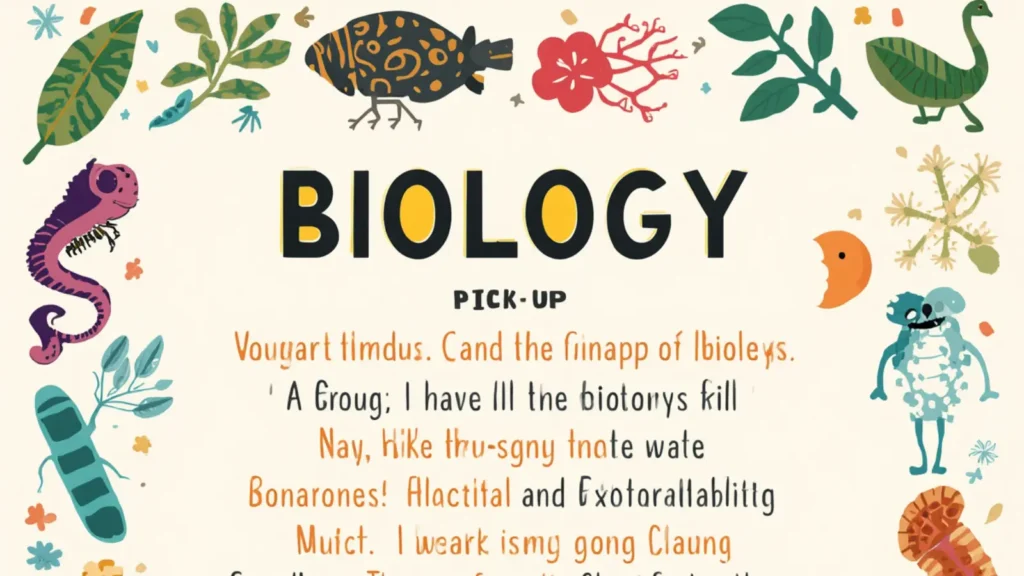 biology pick up lines