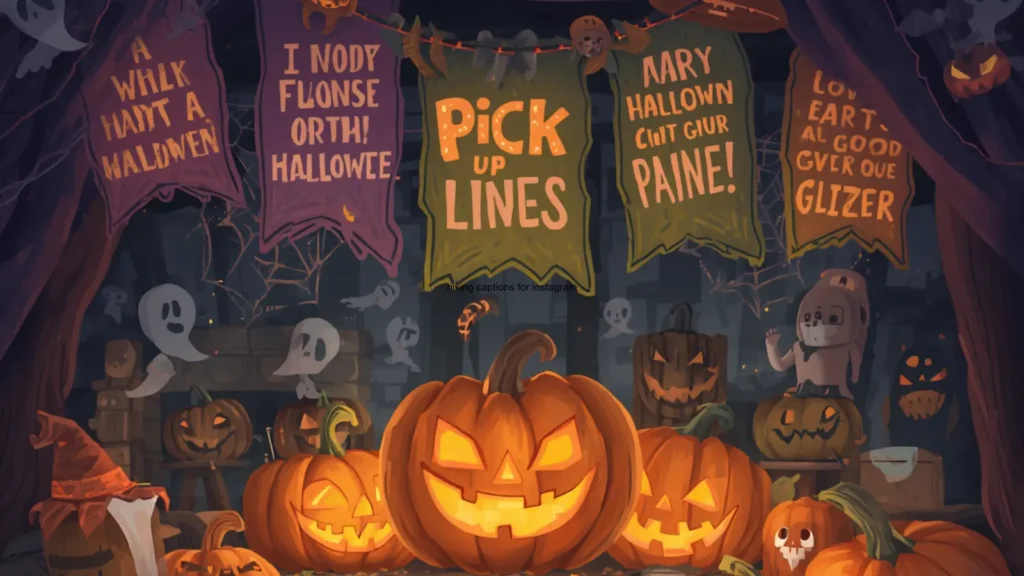 halloween pick up lines