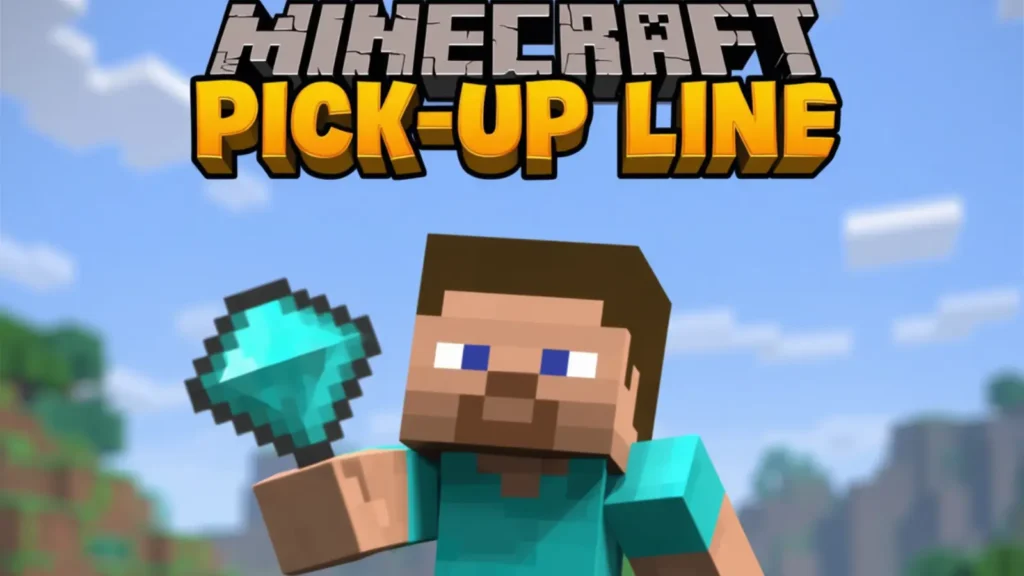 minecraft pick up lines
