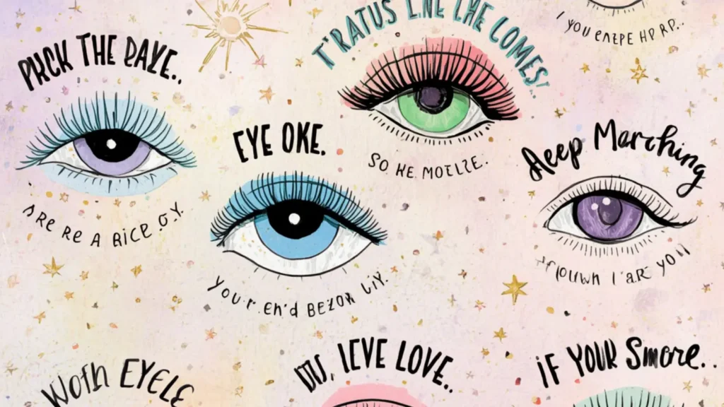 pick up lines about Eyes