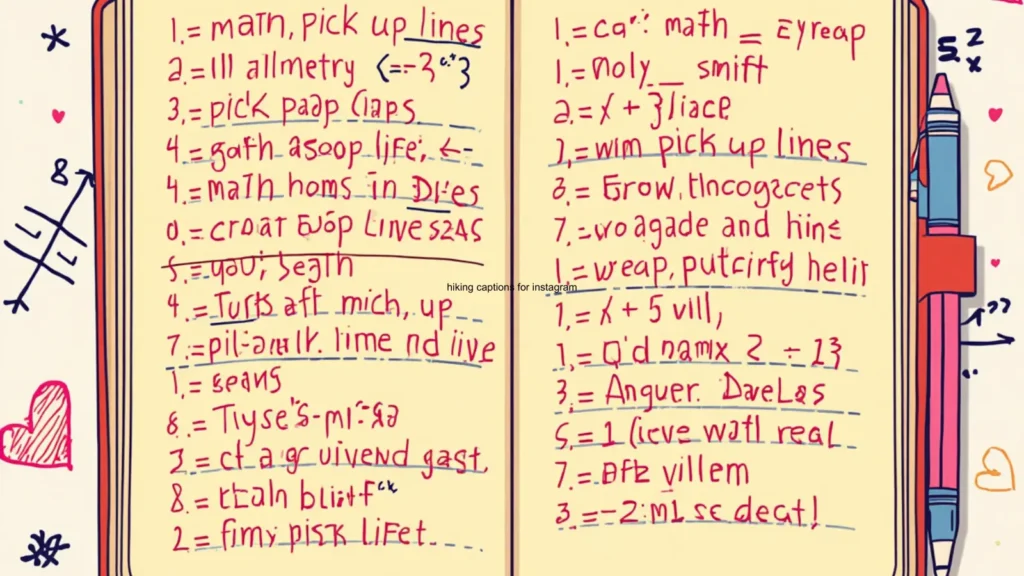 pick up lines for math