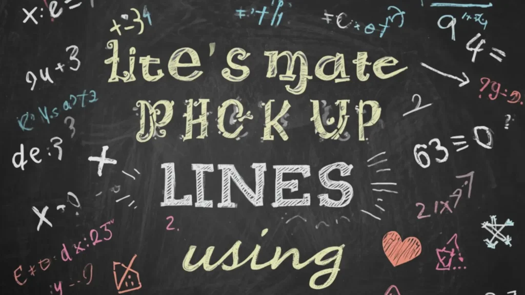 pick up lines using math