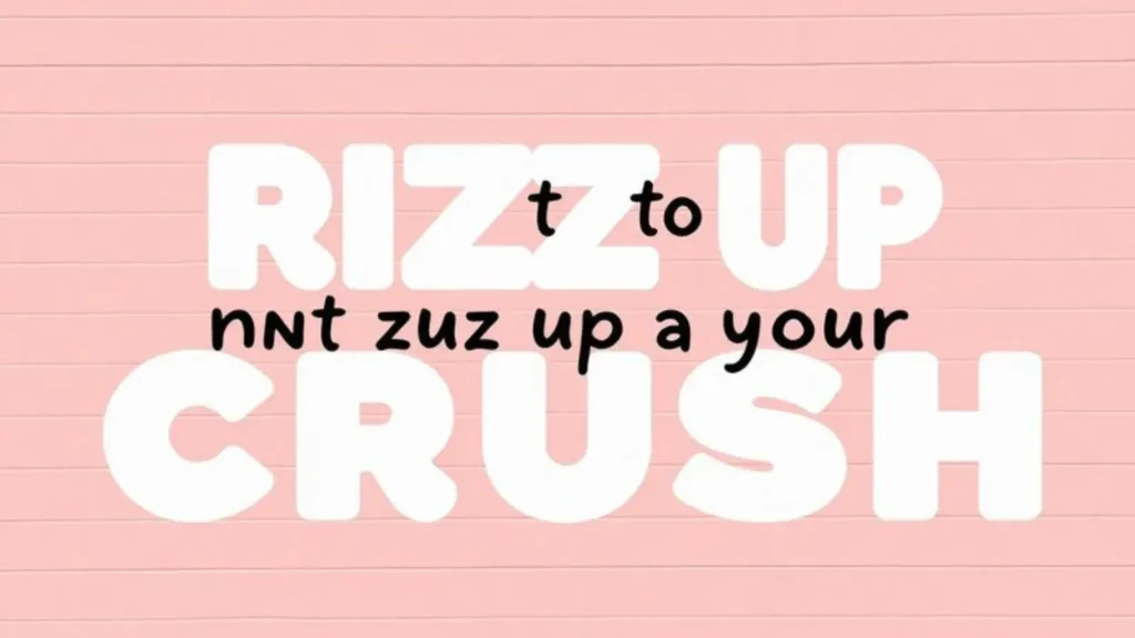 how to rizz up your crush pick up lines