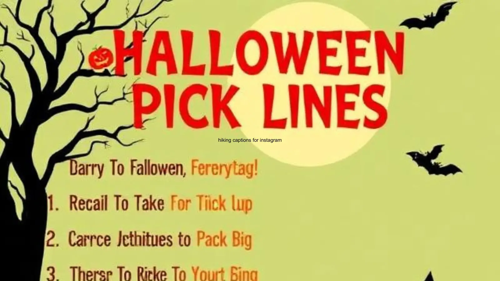 halloween pick up lines