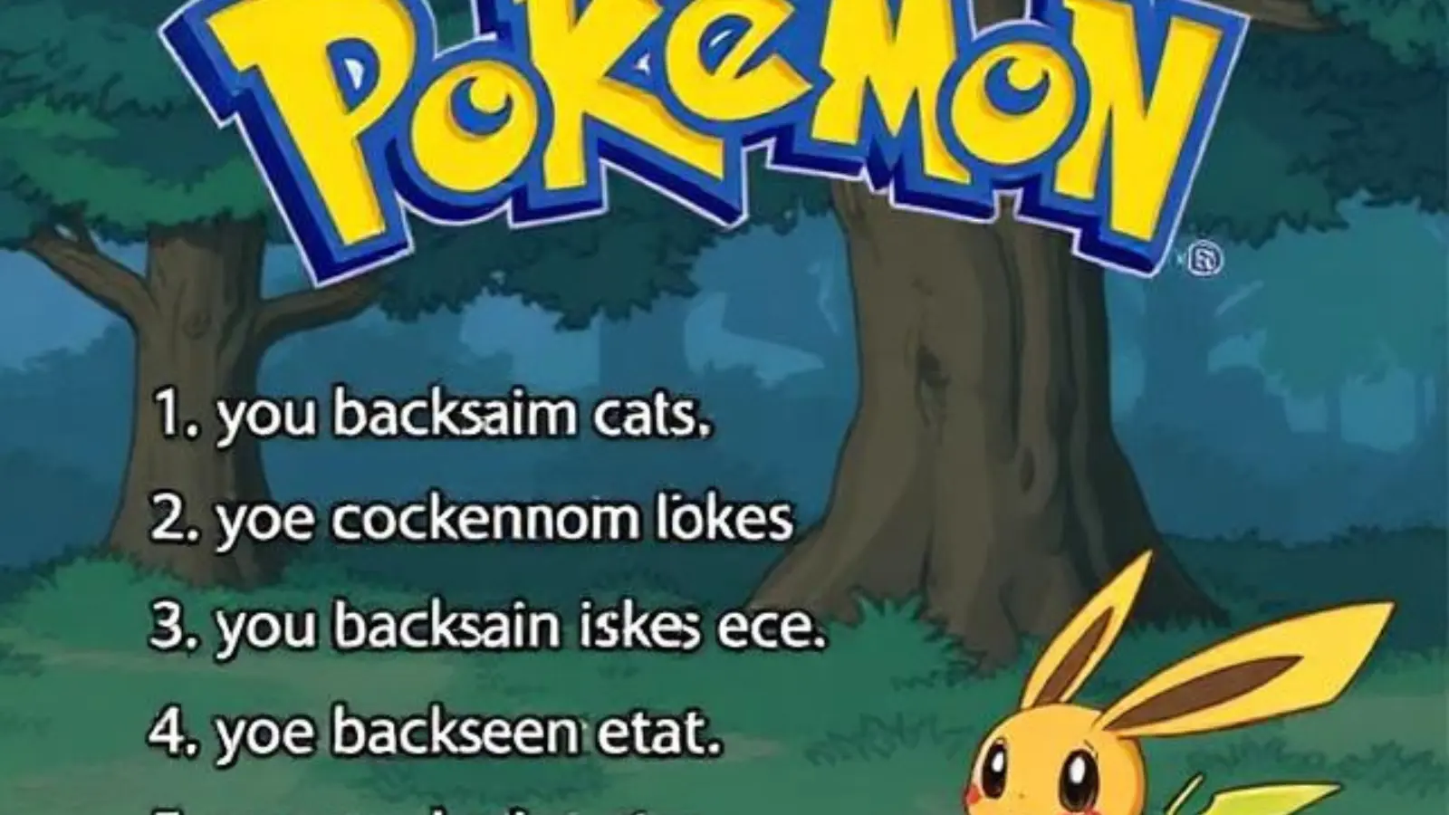 pokemon pick up lines