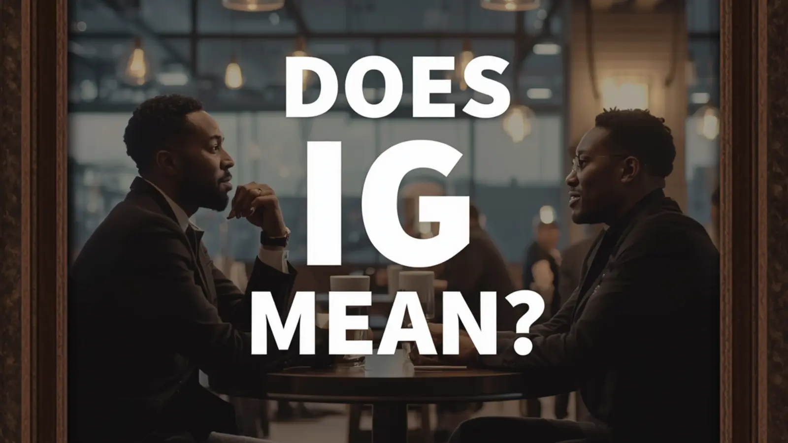 what does ig mean