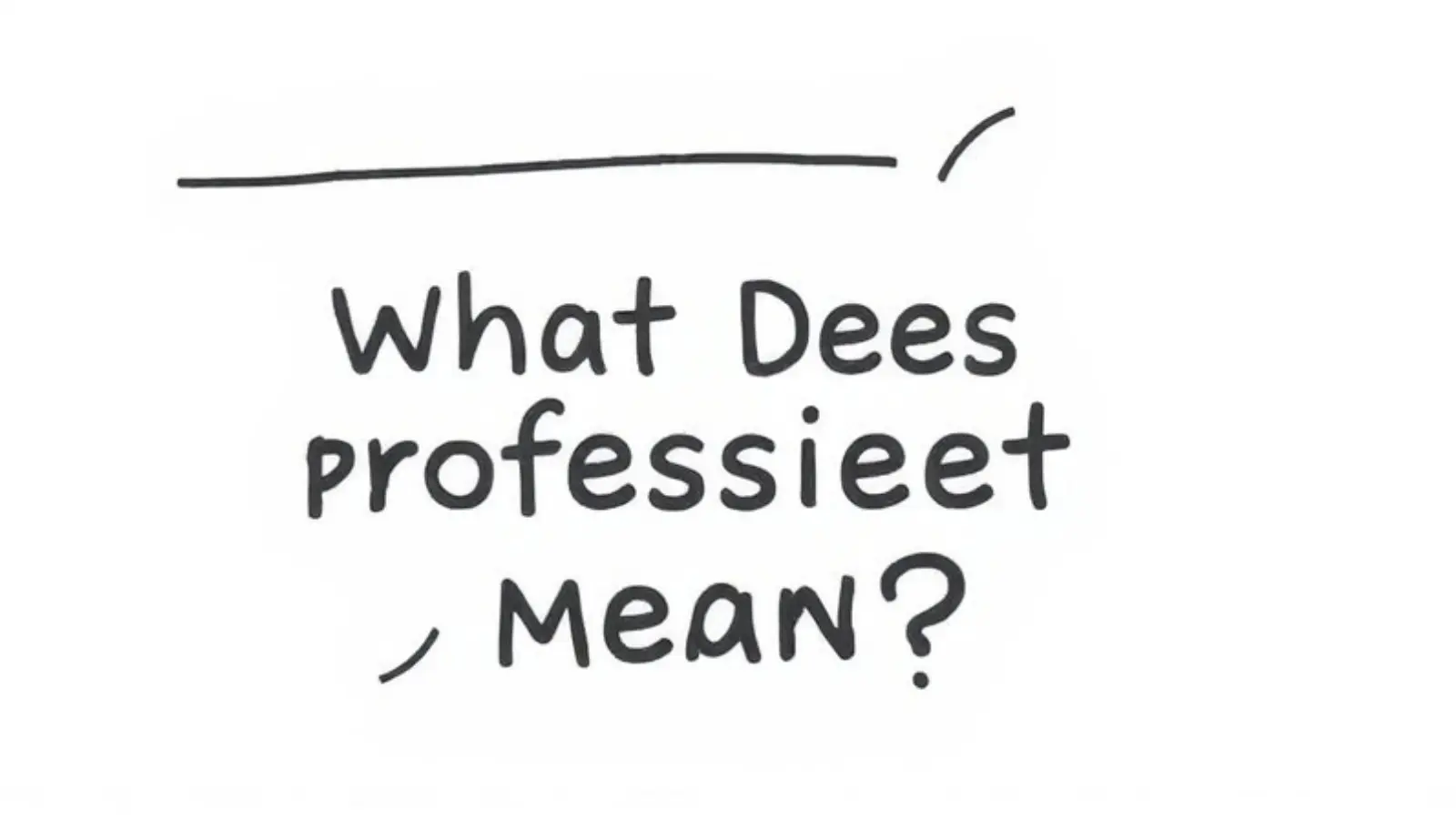 what does proficient mean