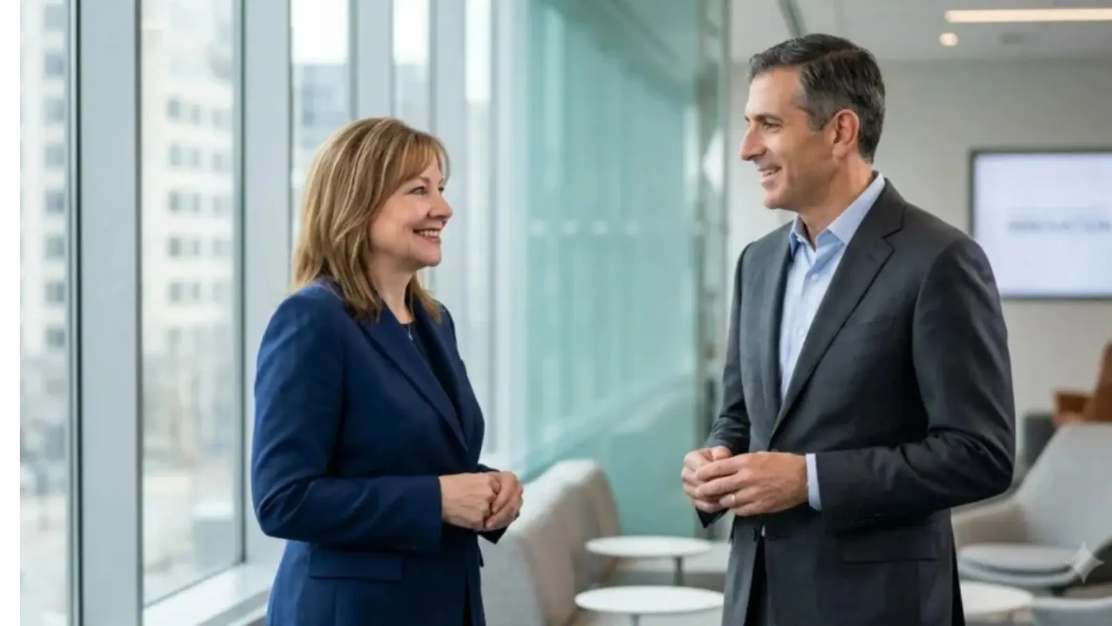 Mary Barra and David Cordani